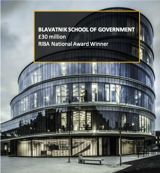 BLAVATNIK SCHOOL OF GOVERNMENT